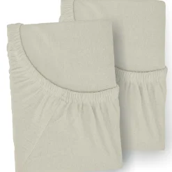 2er Set Jersey Spannbetttücher bis 70 x 140 cm