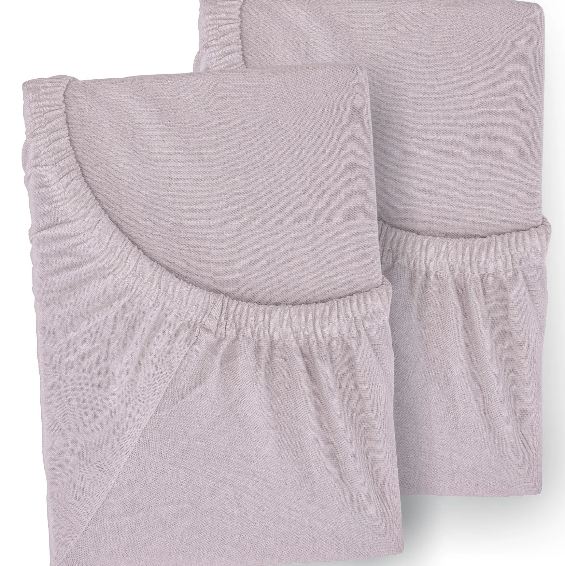 2er Set Jersey Spannbetttücher 40 x 90 cm