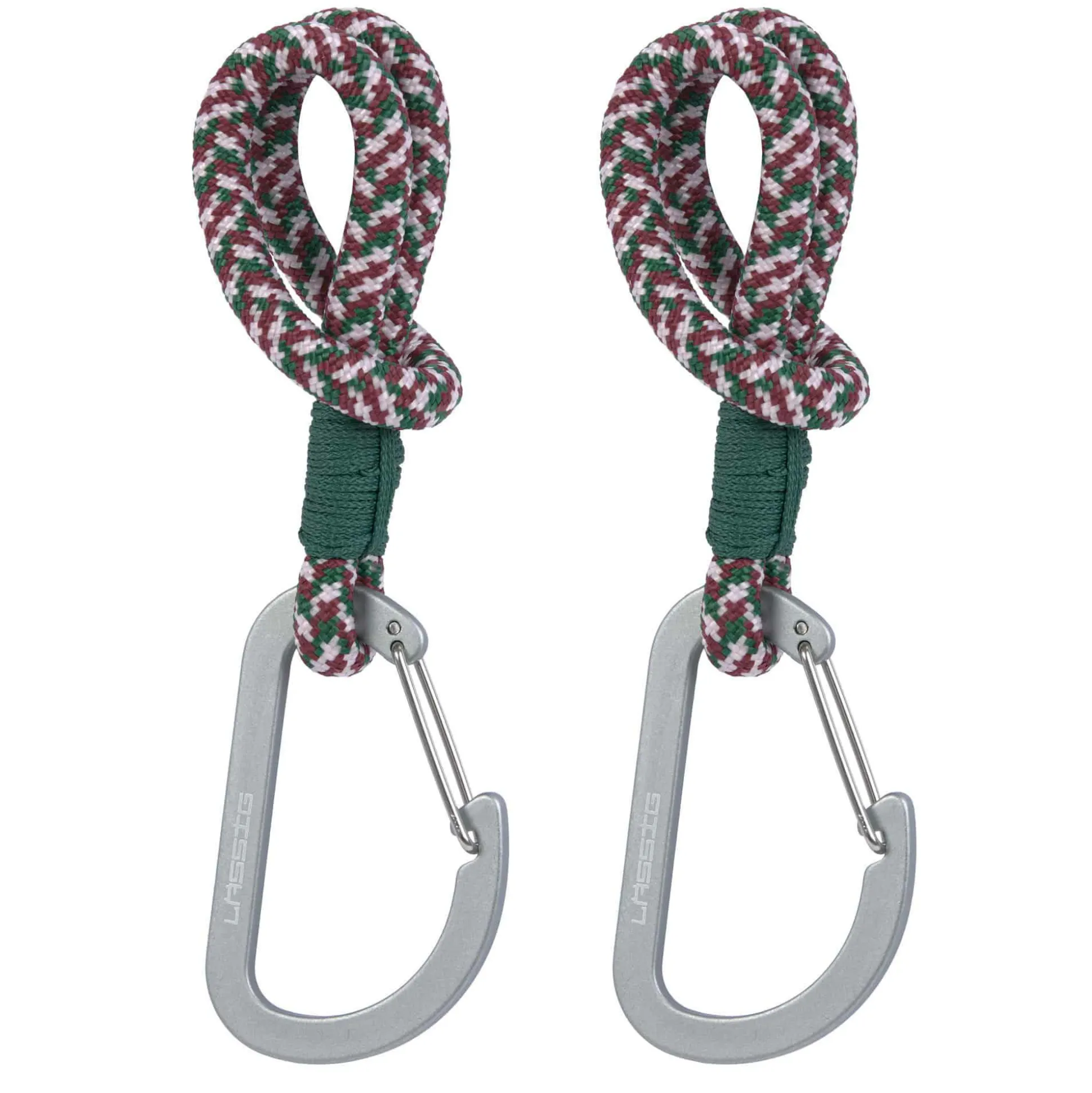 2er Set Kinderwagenhaken Green Lavender