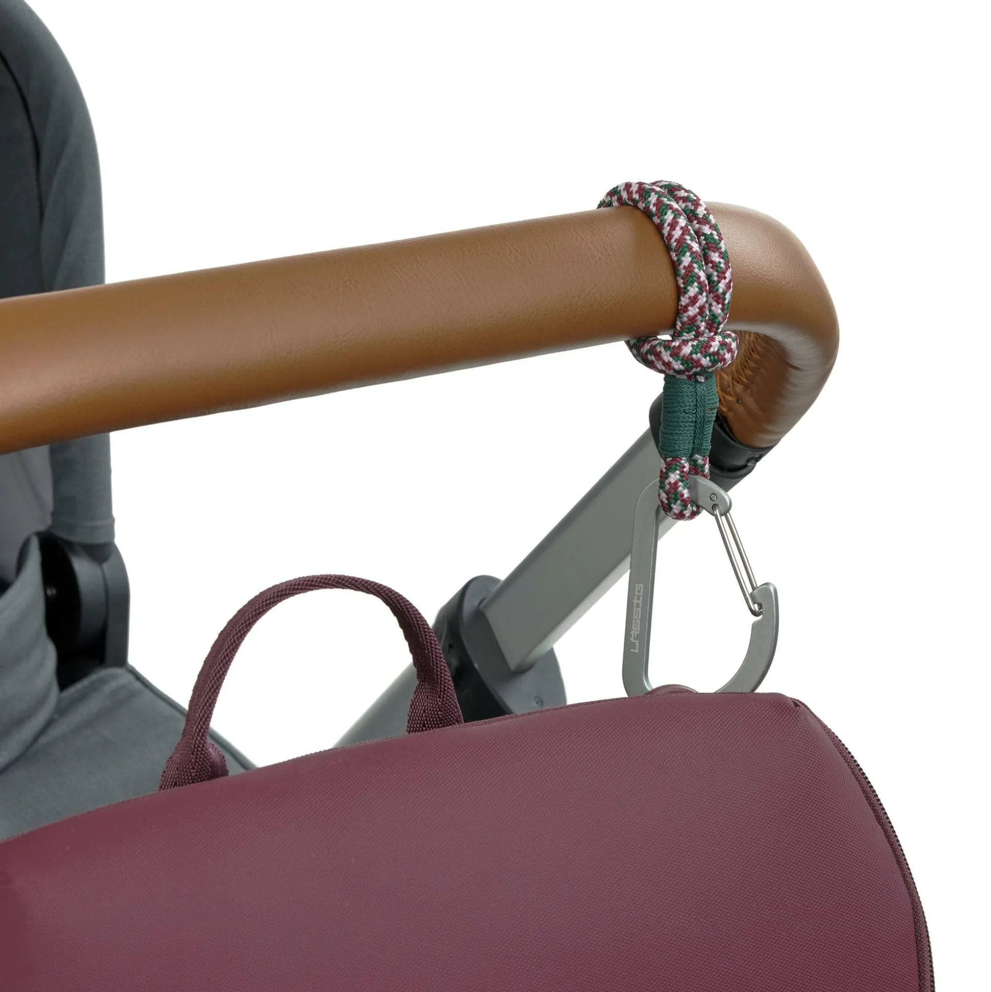 2er Set Kinderwagenhaken Green Lavender