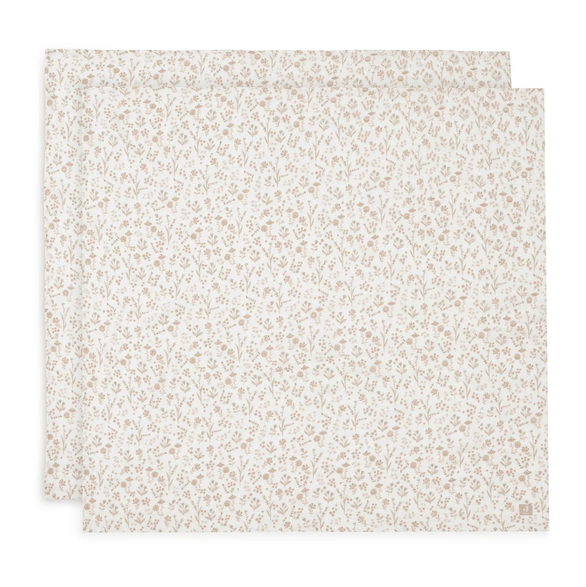 2er Set Mulltücher Bloomy 115 x 115 cm