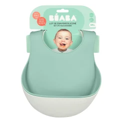 2er Set Silikon-Lätzchen