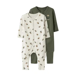 2er Set Strampler Roboter