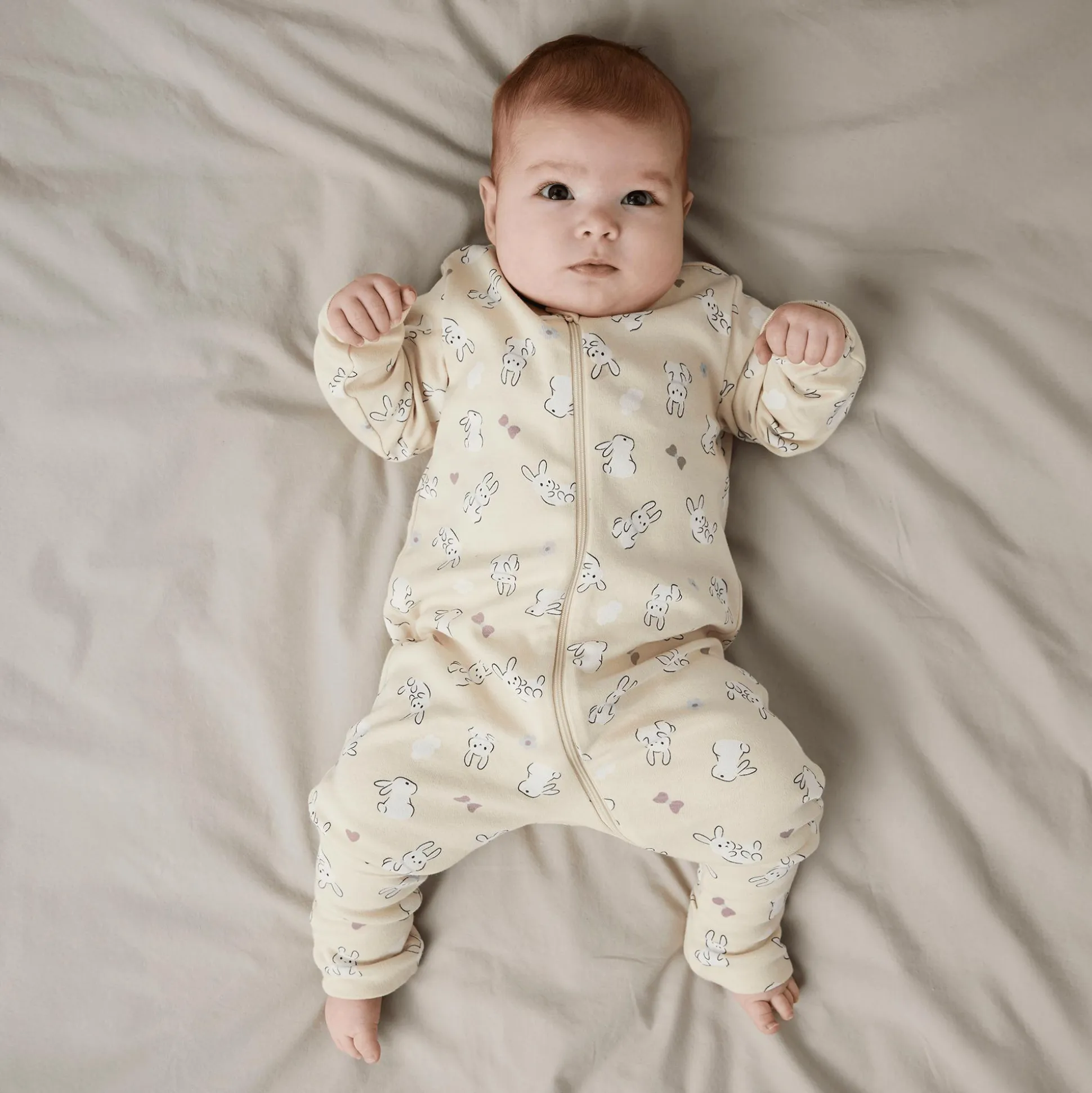 2er-Pack Schlafanzüge Hase