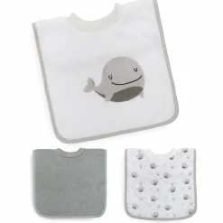 3er-Pack Schlupflätzchen Wal