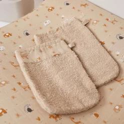 2er-Pack Waschhandschuh Steppe