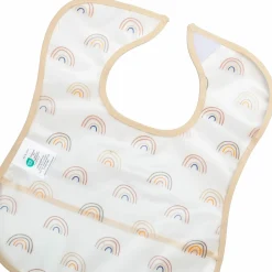 2er-Set Klettlätzchen Regenbogen