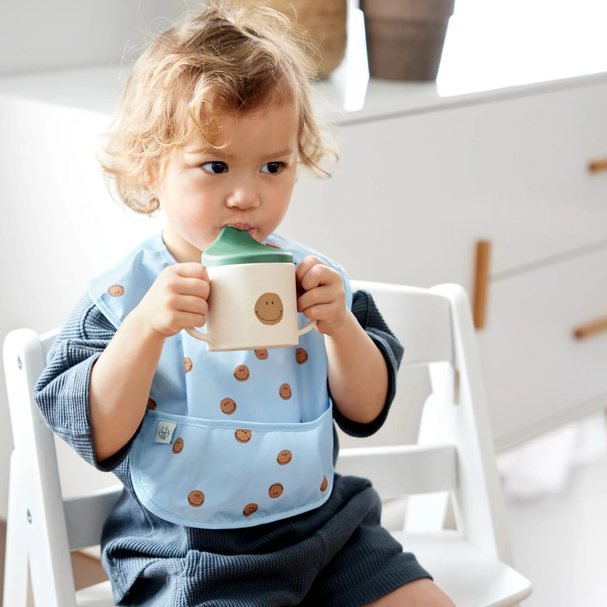 2er-Set Lätzchen Smile