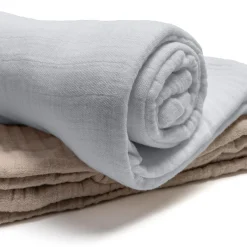 2er-Set Mulltücher 120 x 120 cm