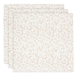 3er-Set Mulltücher Bloomy 70 x 70 cm