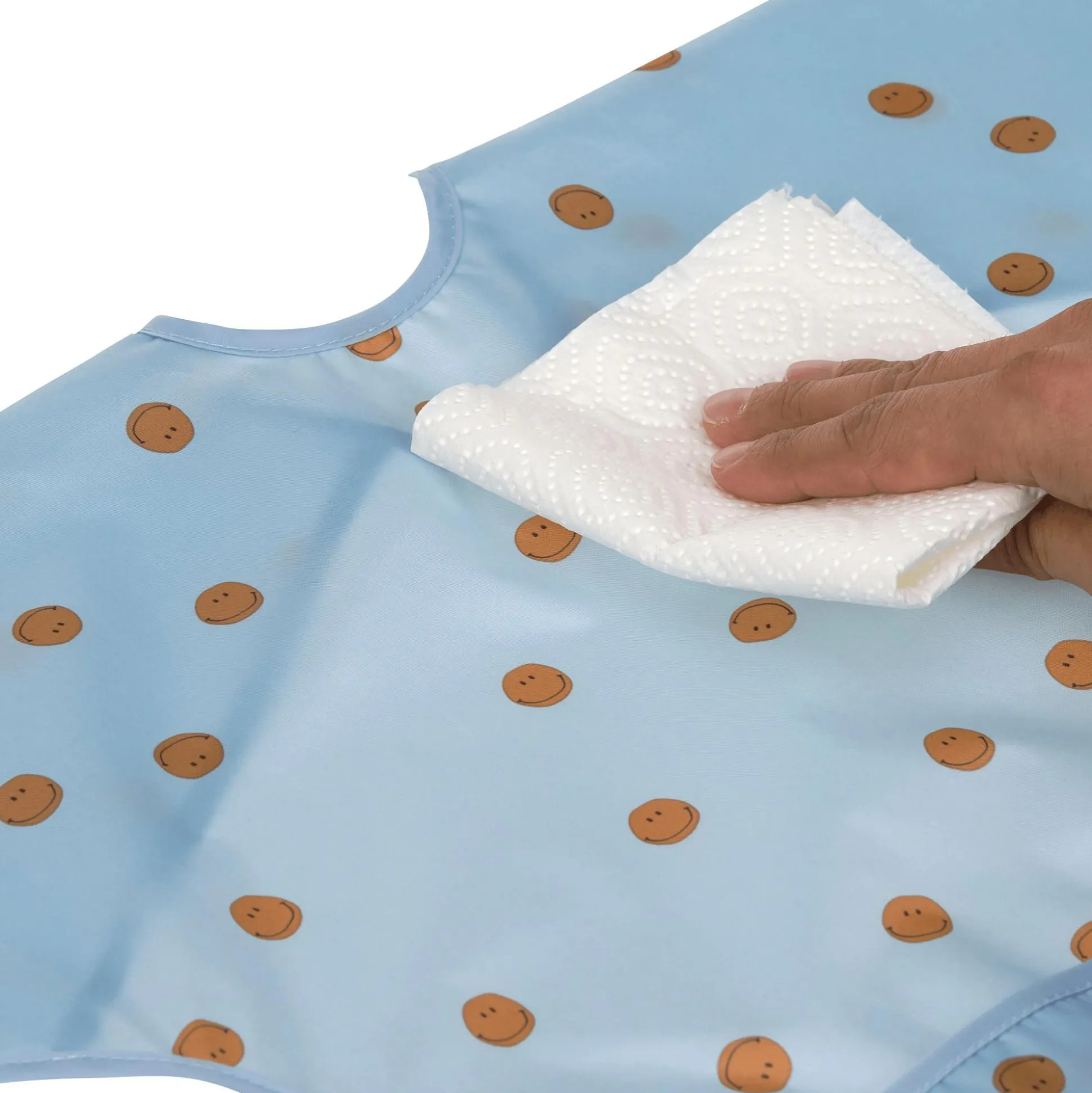 2er-Set Ärmel-Lätzchen Smile