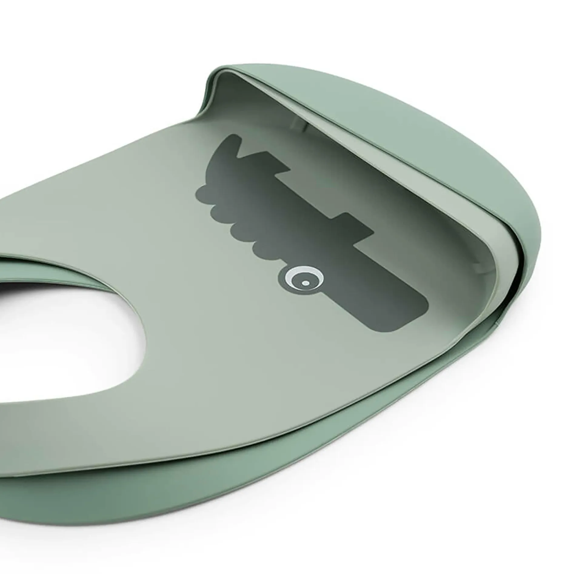 2er-Set Silikon Lätzchen Croco