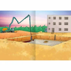 Erstes Stickern - Baustelle