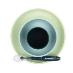 Esslern-Set grün/blau