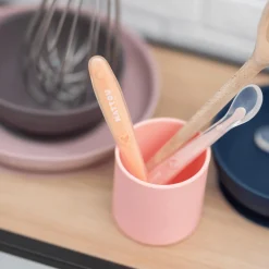 Esslern-Set rosa/aubergine