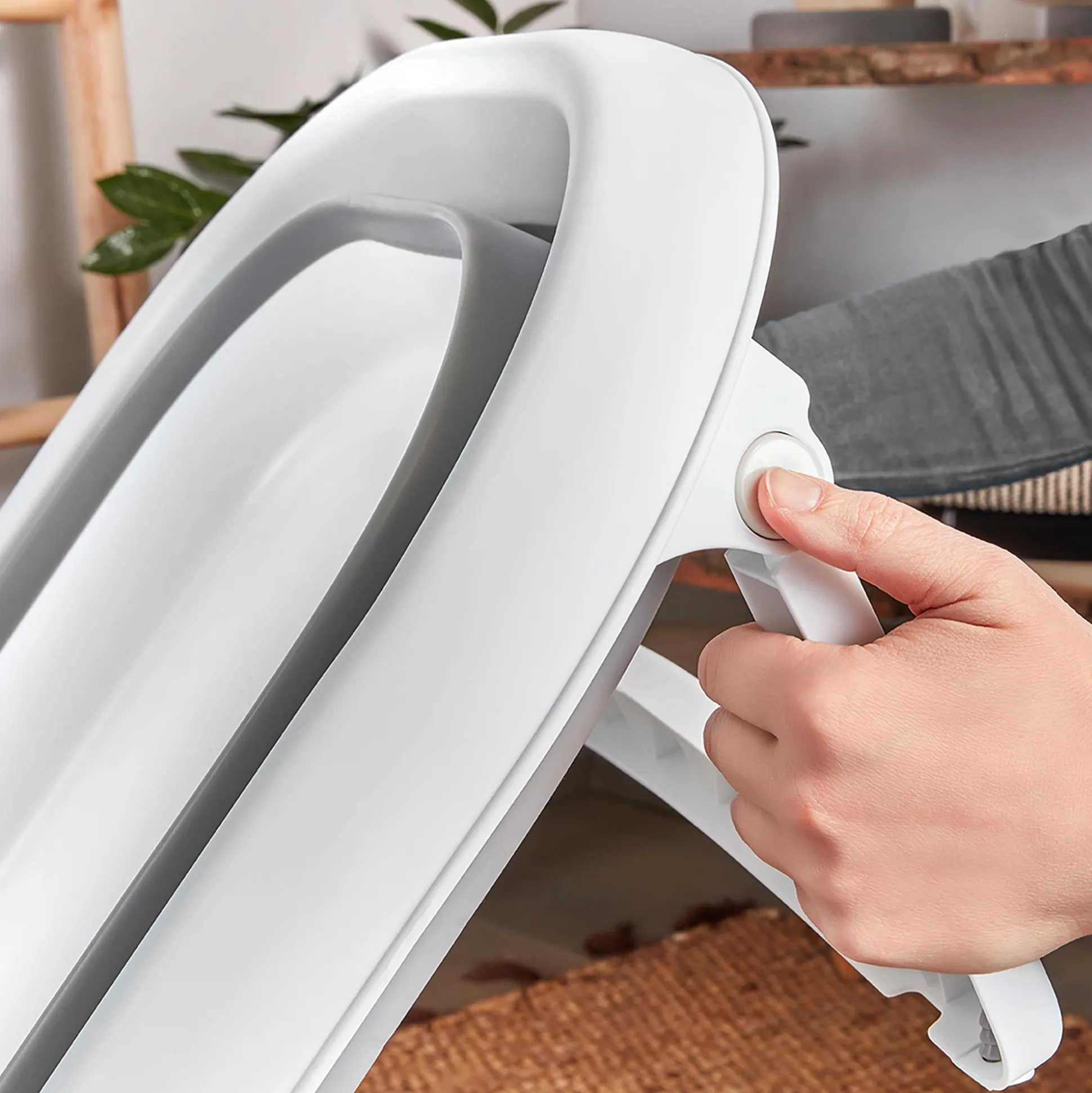 Faltbadewanne Baby Bath 2 Go Stone Grey