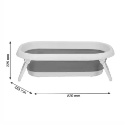 Faltbadewanne Baby Bath 2 Go Stone Grey