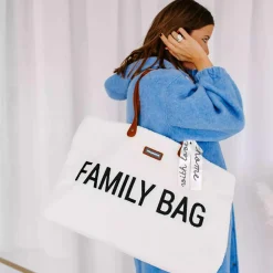Family Bag Teddy Altweiß