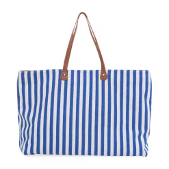 Family Bag Tragetasche Blau gestreift