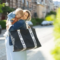 Family Bag Tragetasche Schwarz
