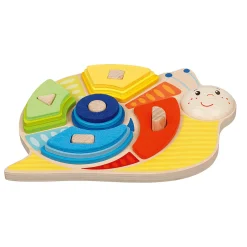 Farb- und Formensortierspiel Schnecke