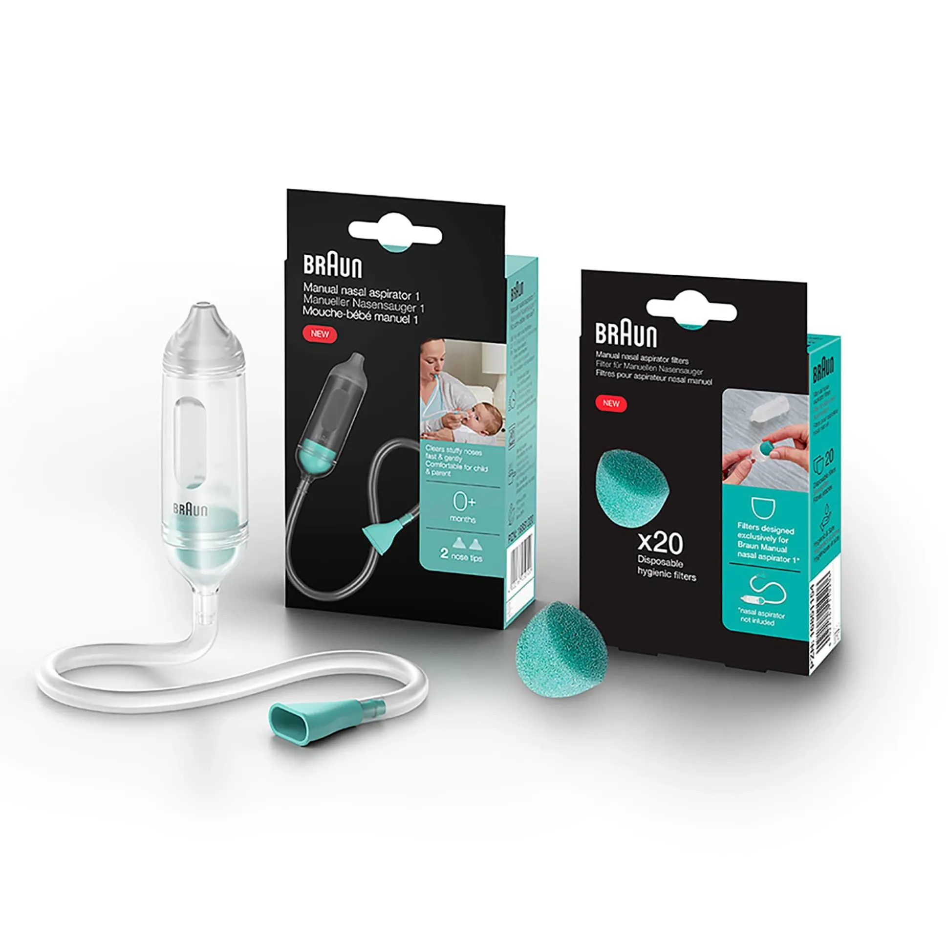 Filter für manuellen Nasensauger 1