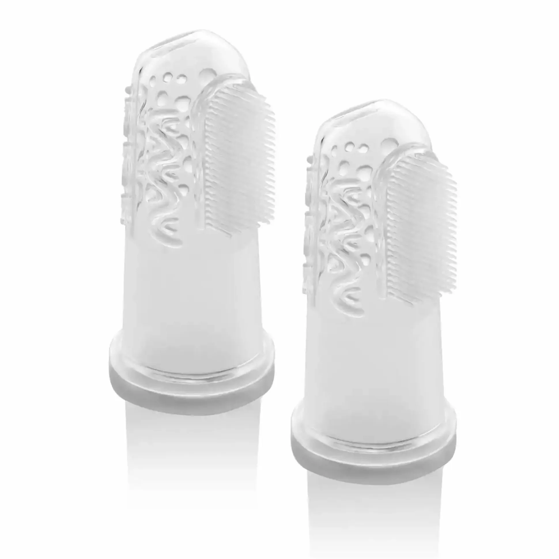 Finger-Zahnbürste Silikon 2 Stück