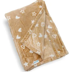 Flanell Fleecedecke Herzchen