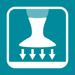 Flaschenbürste Blue