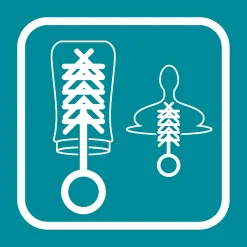 Flaschenbürste Blue