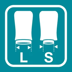 Flaschenbürste Blue