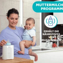 Flaschenwärmer mit Autoadapter