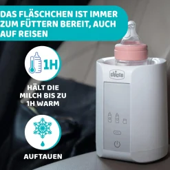 Flaschenwärmer mit Autoadapter