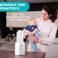 Flaschenwärmer mit Sterilisiergerät