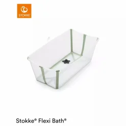 Flexi Bath® Transparent Green mit hitzeempfindlichem Stöpsel