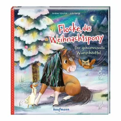 Flocke, das Weihnachtspony