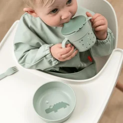 Foodie Trinklernbecher Happy Dots Grün