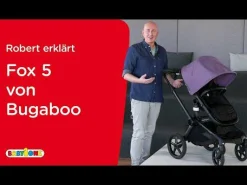 Fox 5 2-in-1 Komfort-Kinderwagen Black Moonlight