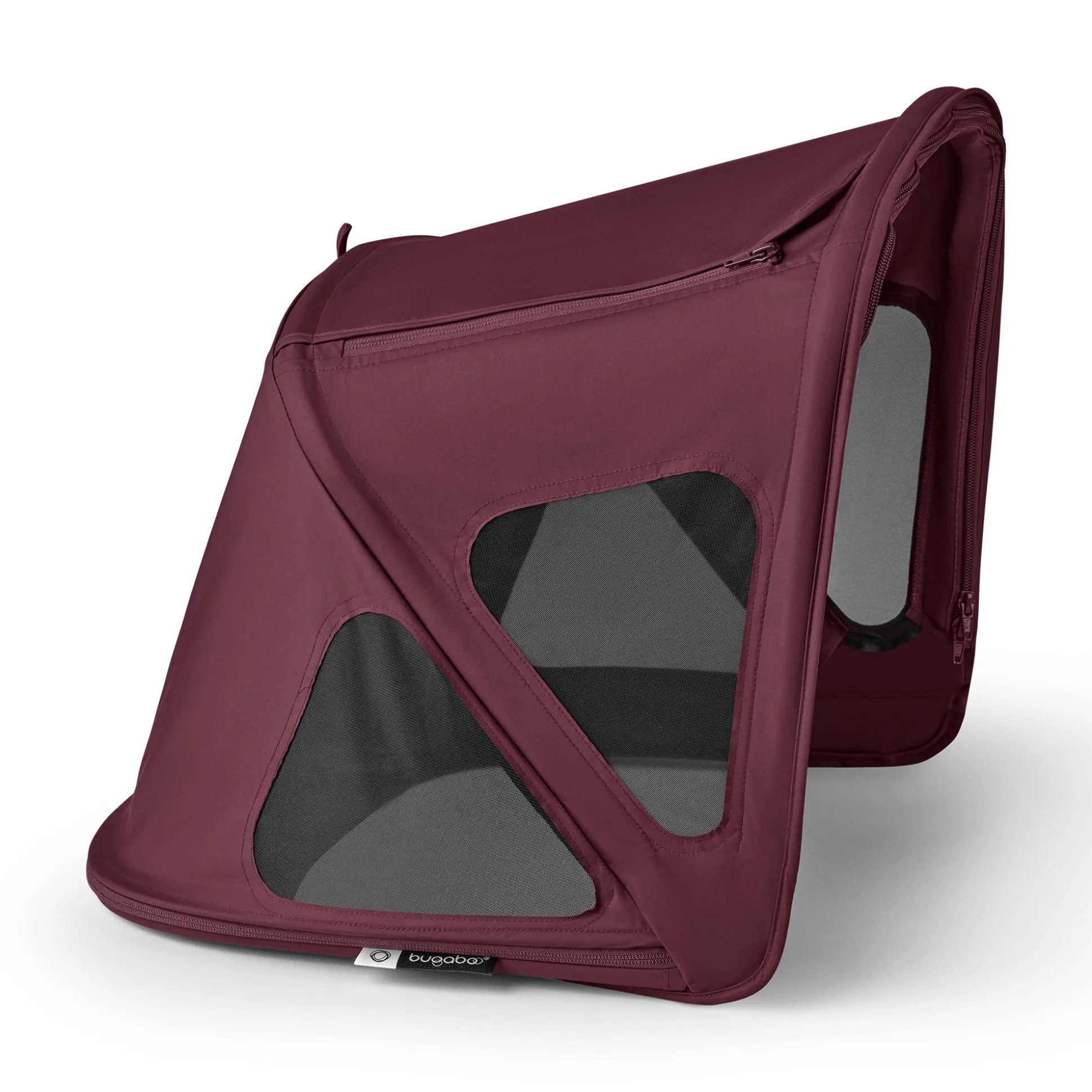 Fox 5 Sonnendach mit Lüftungsfenstern Dark Cherry