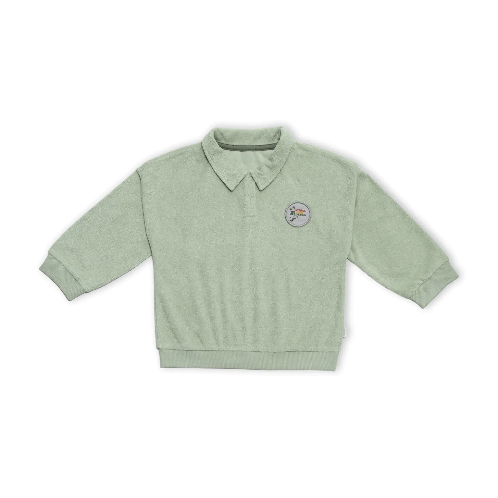 Frottee-Langarmshirt