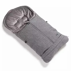 Fußsack Premium Grau