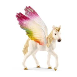 Geflügeltes Regenbogeneinhorn Fohlen