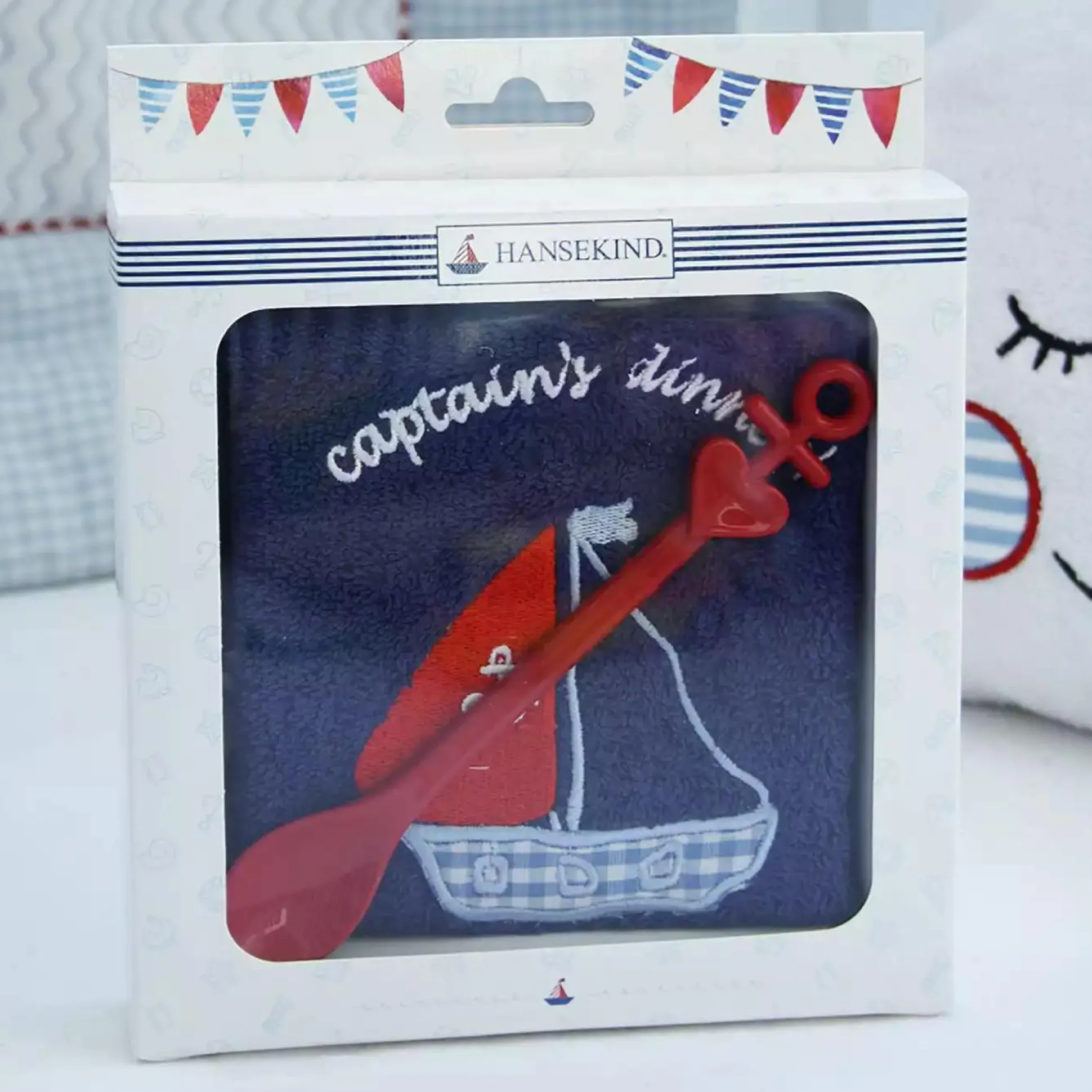 Geschenkset Lätzchen und Löffel