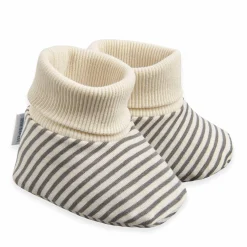gestreifte Babyschuhe