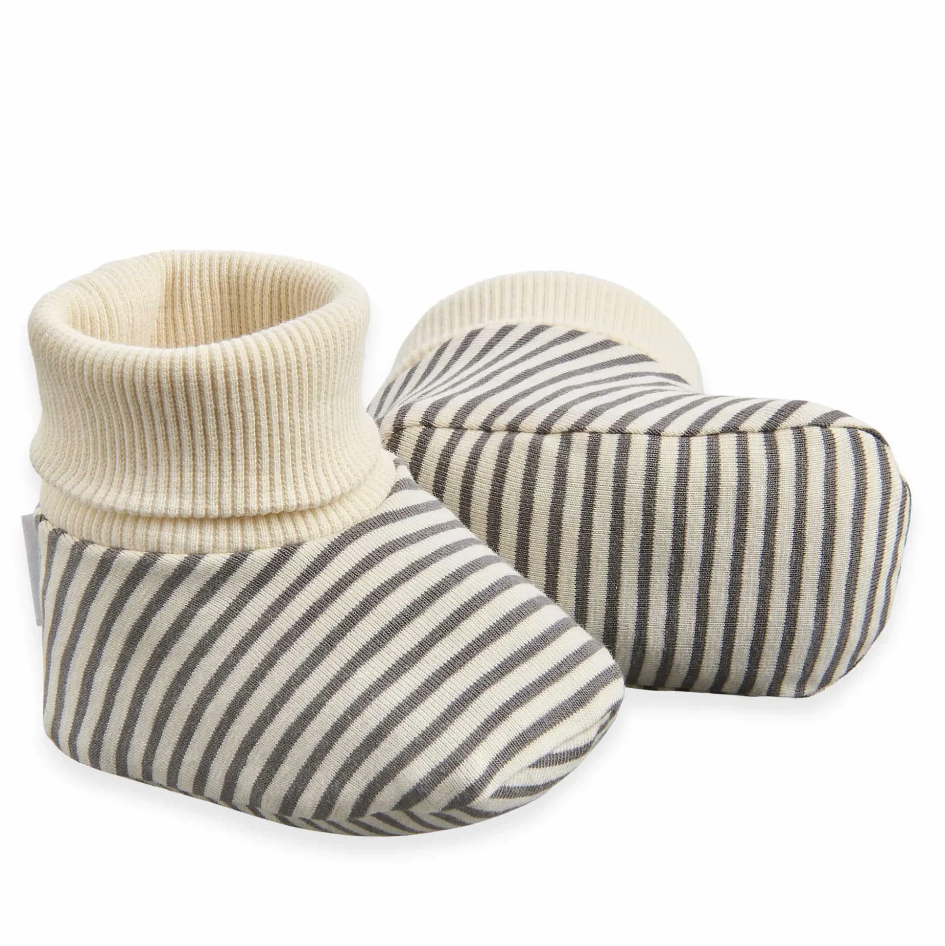 gestreifte Babyschuhe