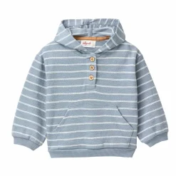 gestreifter Hoodie