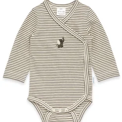 gestreifter Wickelbody Elefant