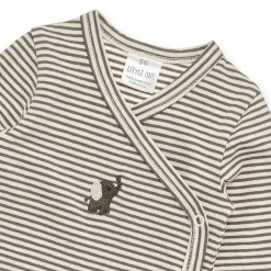 gestreifter Wickelbody Elefant