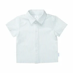 gestreiftes Kurzarm-Hemd