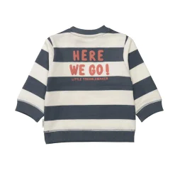 gestreiftes Sweatshirt